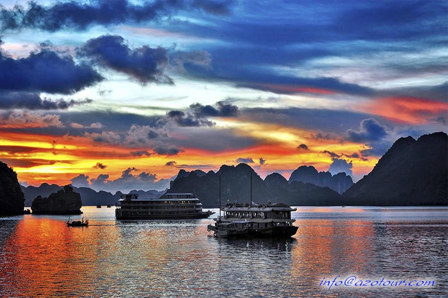 The 2 day 1 night cruise is the key itinerary of Halong Bay